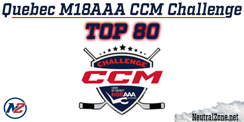 QUEBEC M18AAA CCM CHALLENGE: Top 80